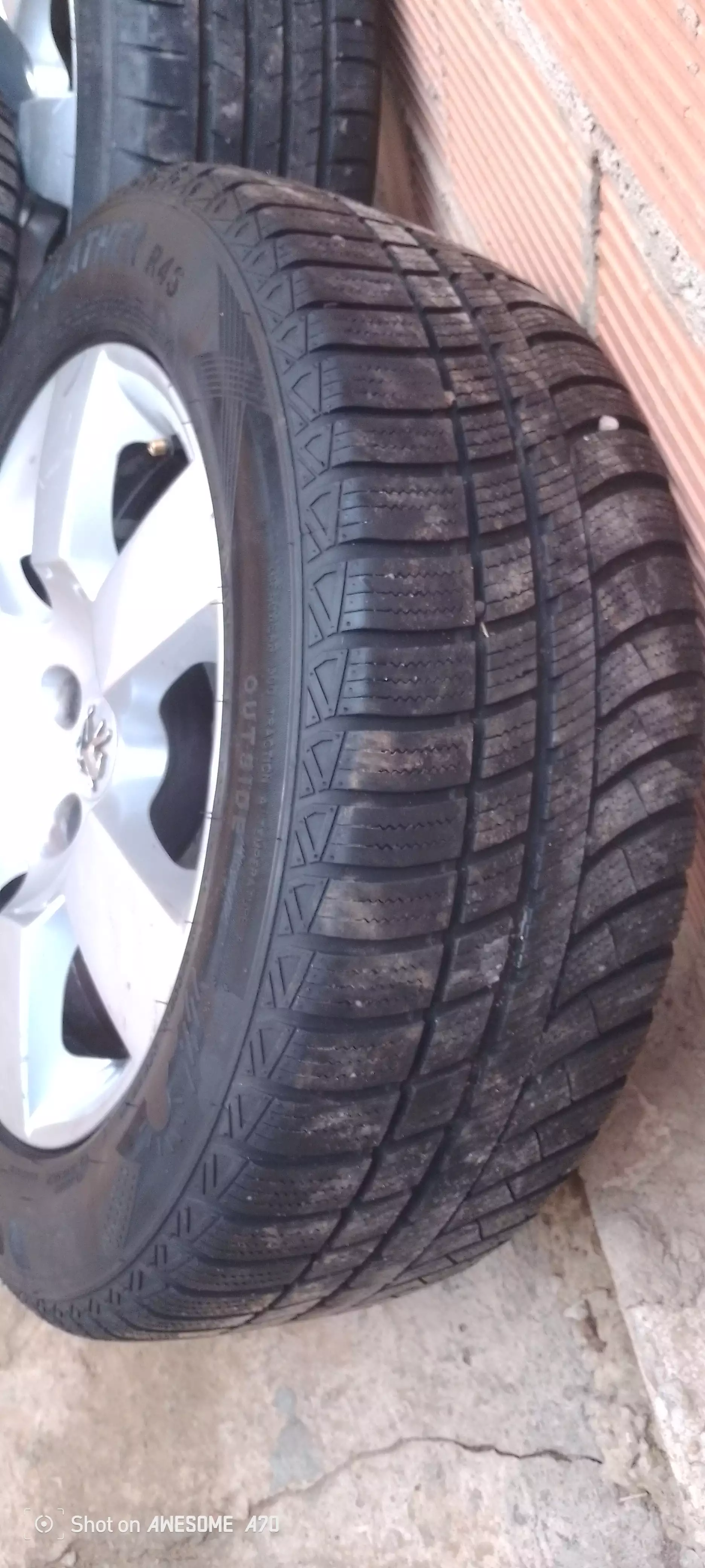 عجلات سيارة  مع لالياج بارتنار تيبي 406 307 ... r16 55 215