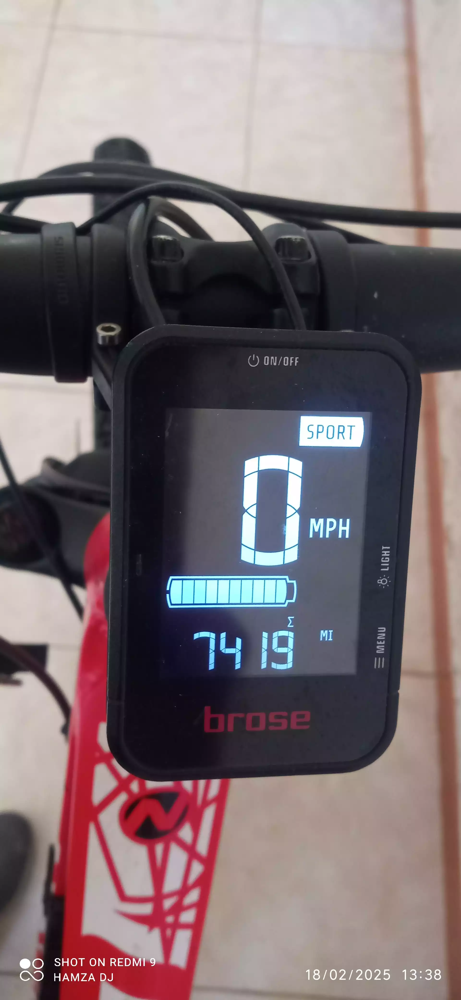 دراجة كهربائية 