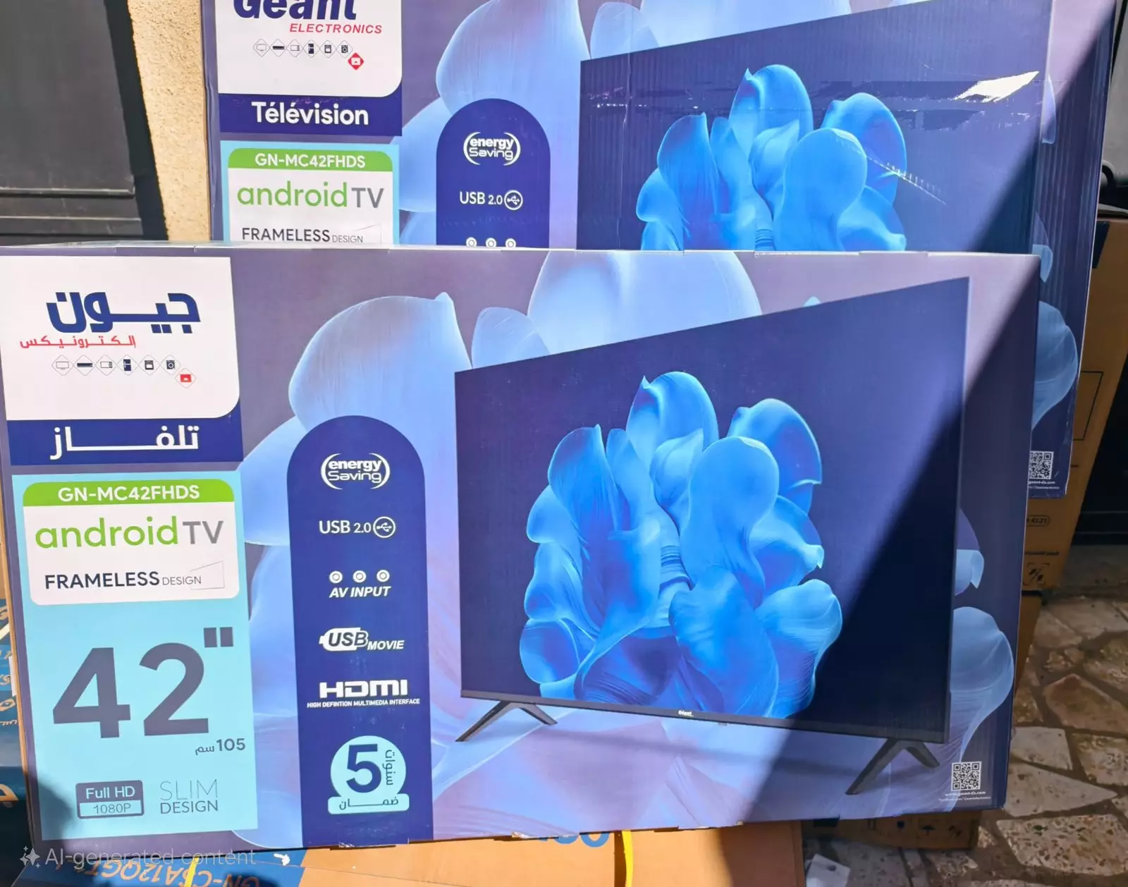 Télévision 42P Smart Marque Géant  